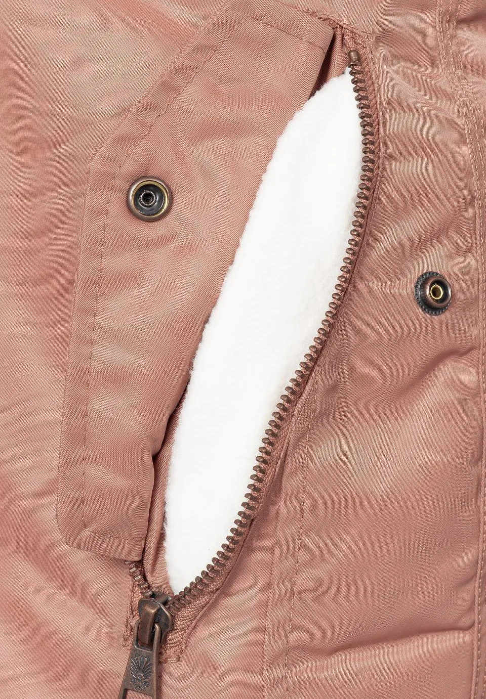 Women's padded parka coat Pink