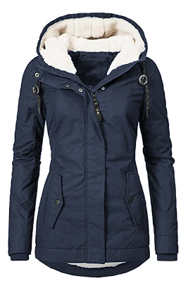 Women's Long Coat Windproof and Warm 3-in-1
