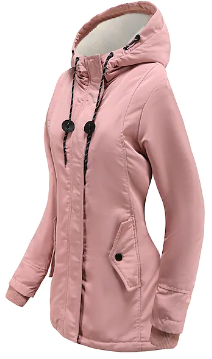 Women's Long Coat Windproof and Warm 3-in-1