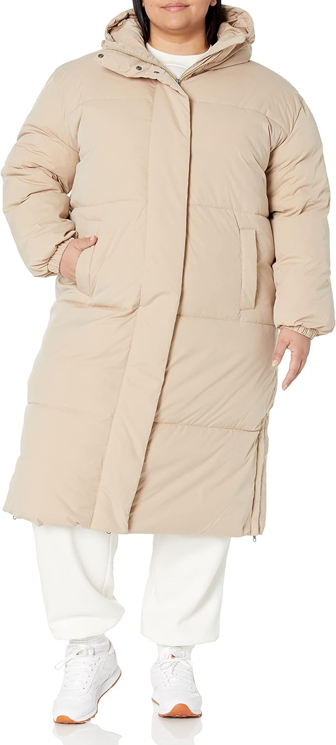 Women's Oversized Long Puffer Jacket (Available in Plus Size)