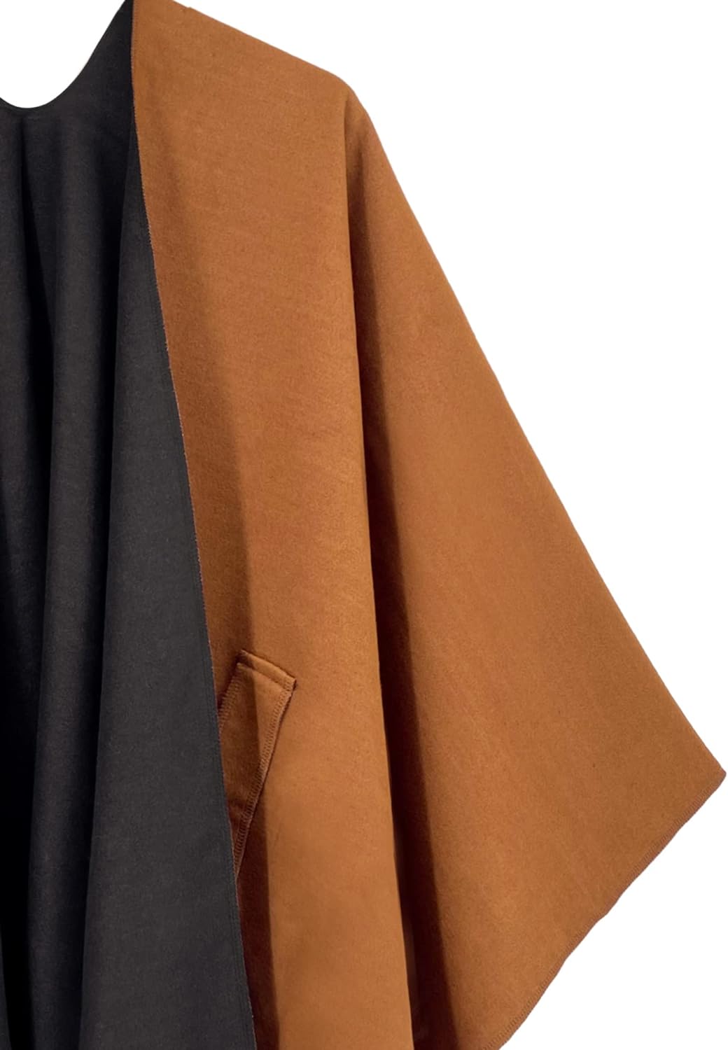 Women's Shawl Wrap Poncho Ruana Cape Open Front Cardigan Shawls for Fall Winter