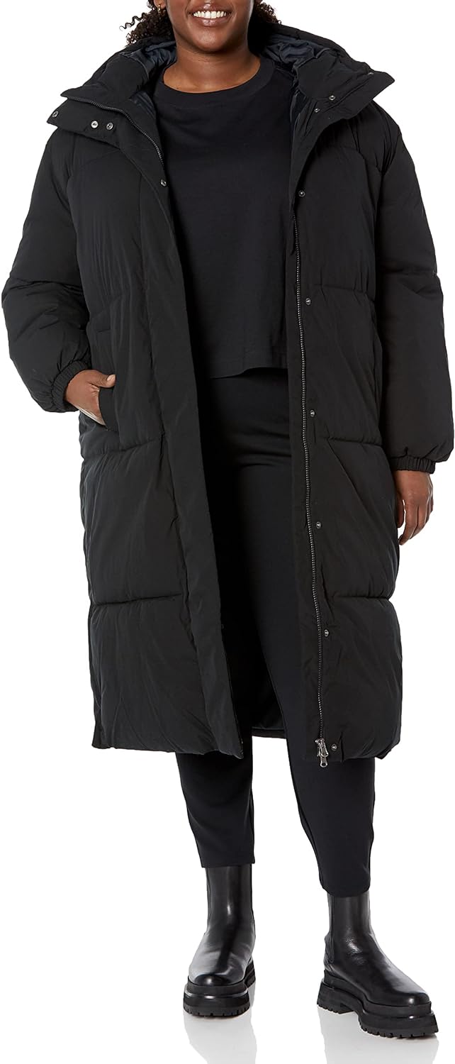 Women's Oversized Long Puffer Jacket (Available in Plus Size)