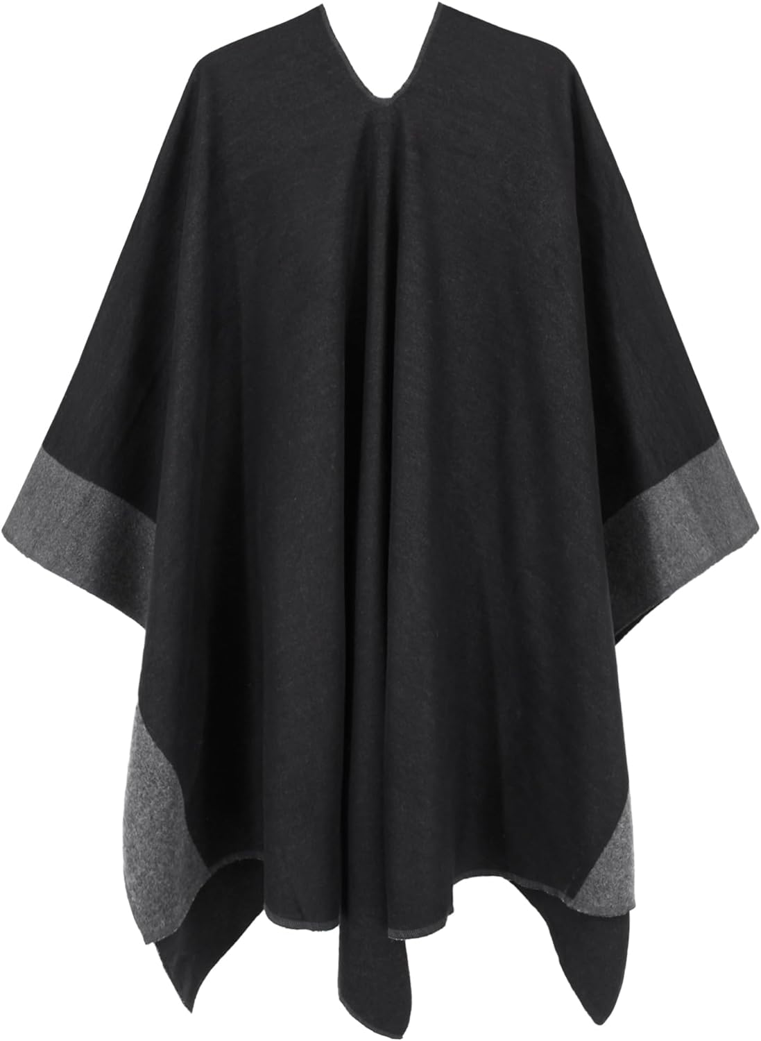 Women's Shawl Wrap Poncho Ruana Cape Open Front Cardigan Shawls for Fall Winter