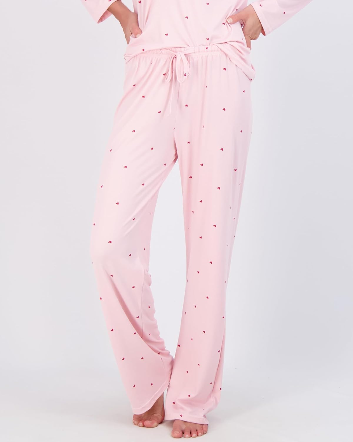 2 Pack: Women’s Pajama Set Super-Soft Short & Long Sleeve Top With Pants (Available In Plus Size)