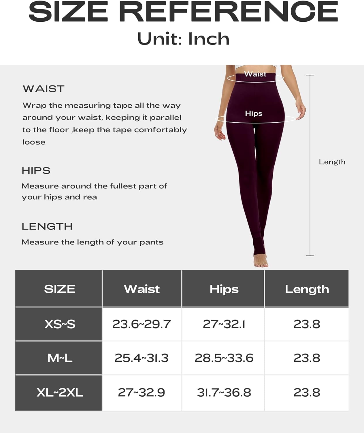 Fleece Lined Winter Warm Leggings for Women Thick Thermal Velvet Tights