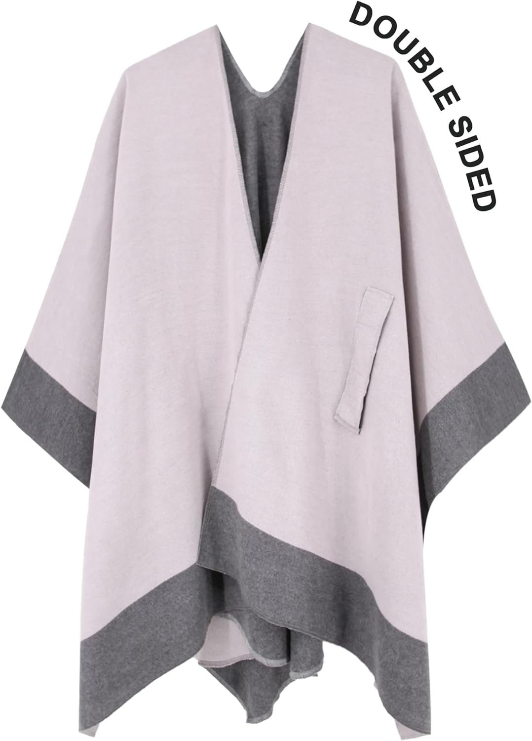 Women's Shawl Wrap Poncho Ruana Cape Open Front Cardigan Shawls for Fall Winter
