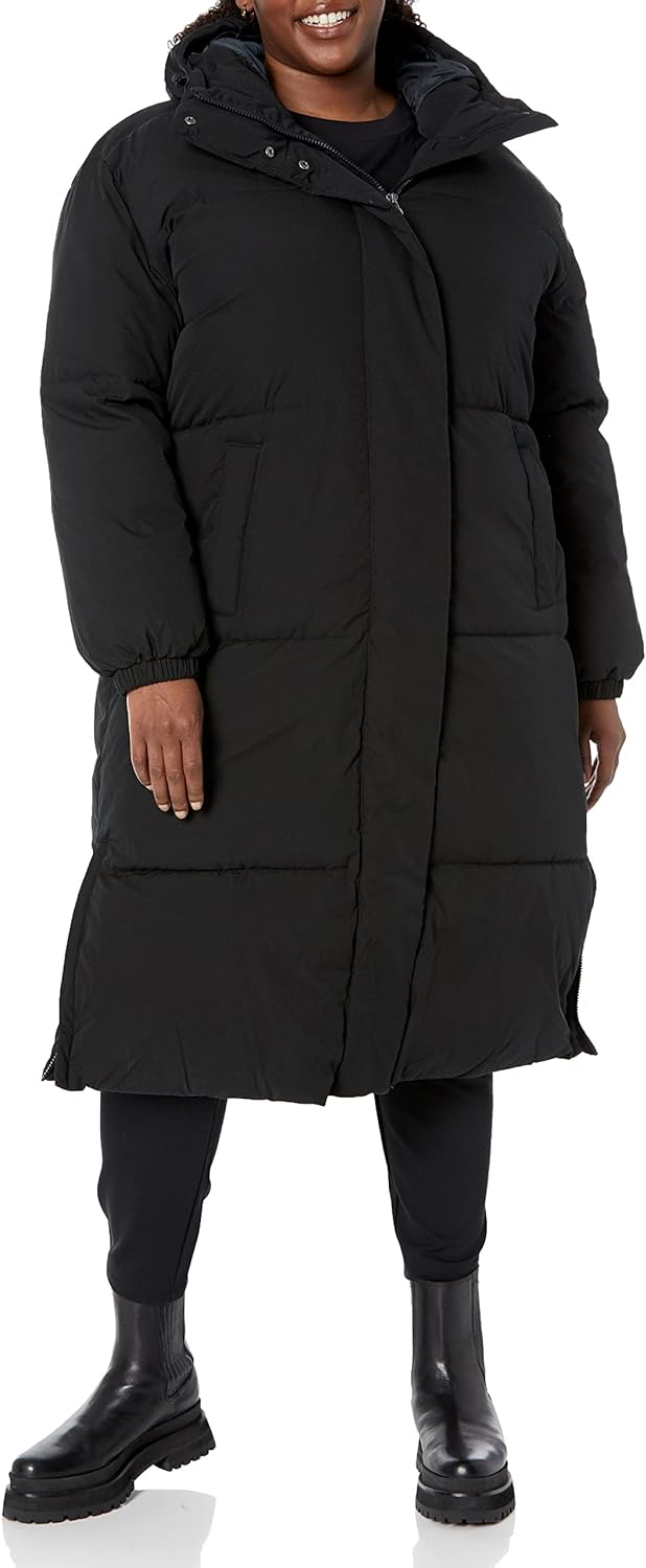 Women's Oversized Long Puffer Jacket (Available in Plus Size)