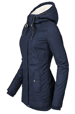 Women's Long Coat Windproof and Warm 3-in-1