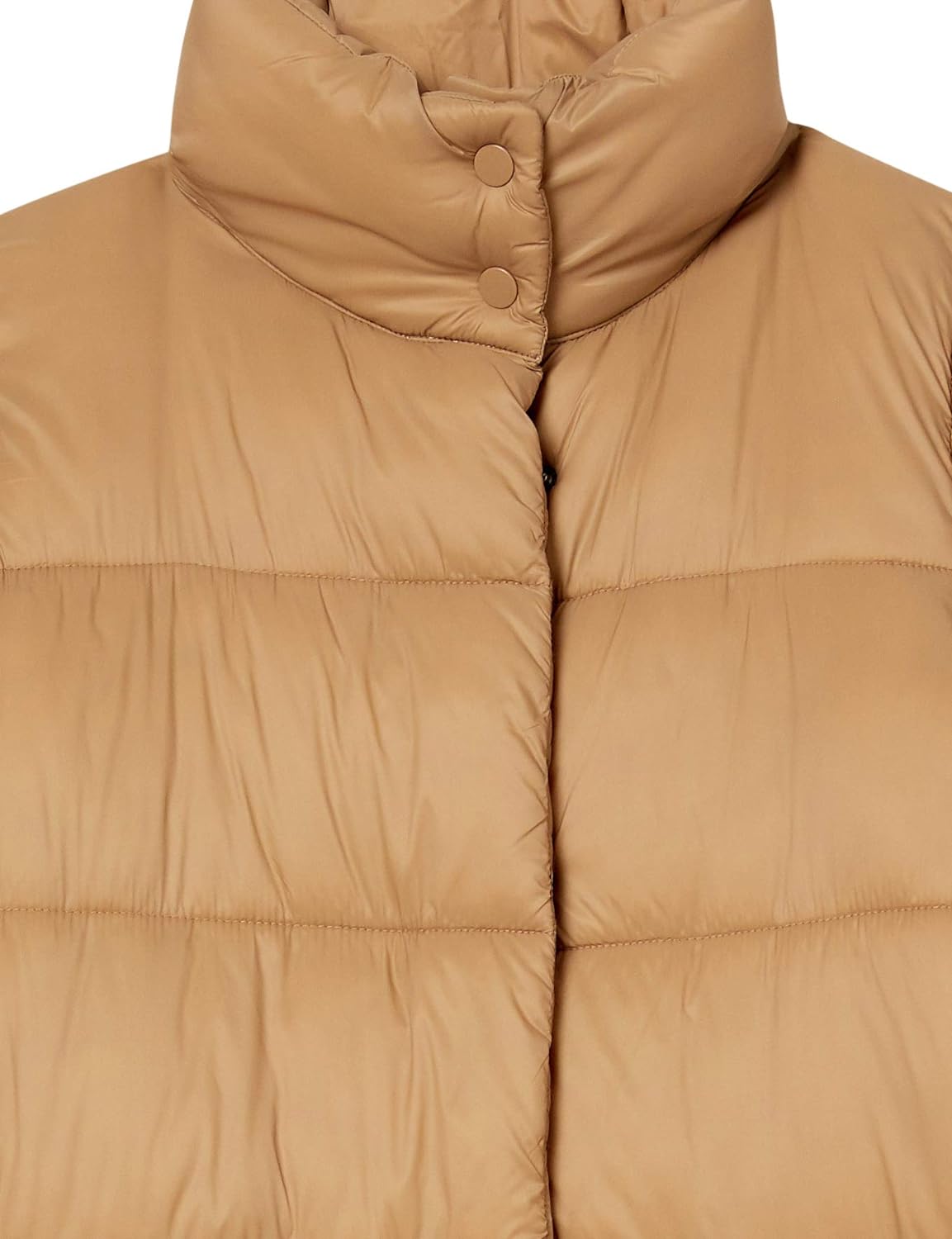 Women's Lightweight Water-Resistant Longer Length Cocoon Puffer Coat