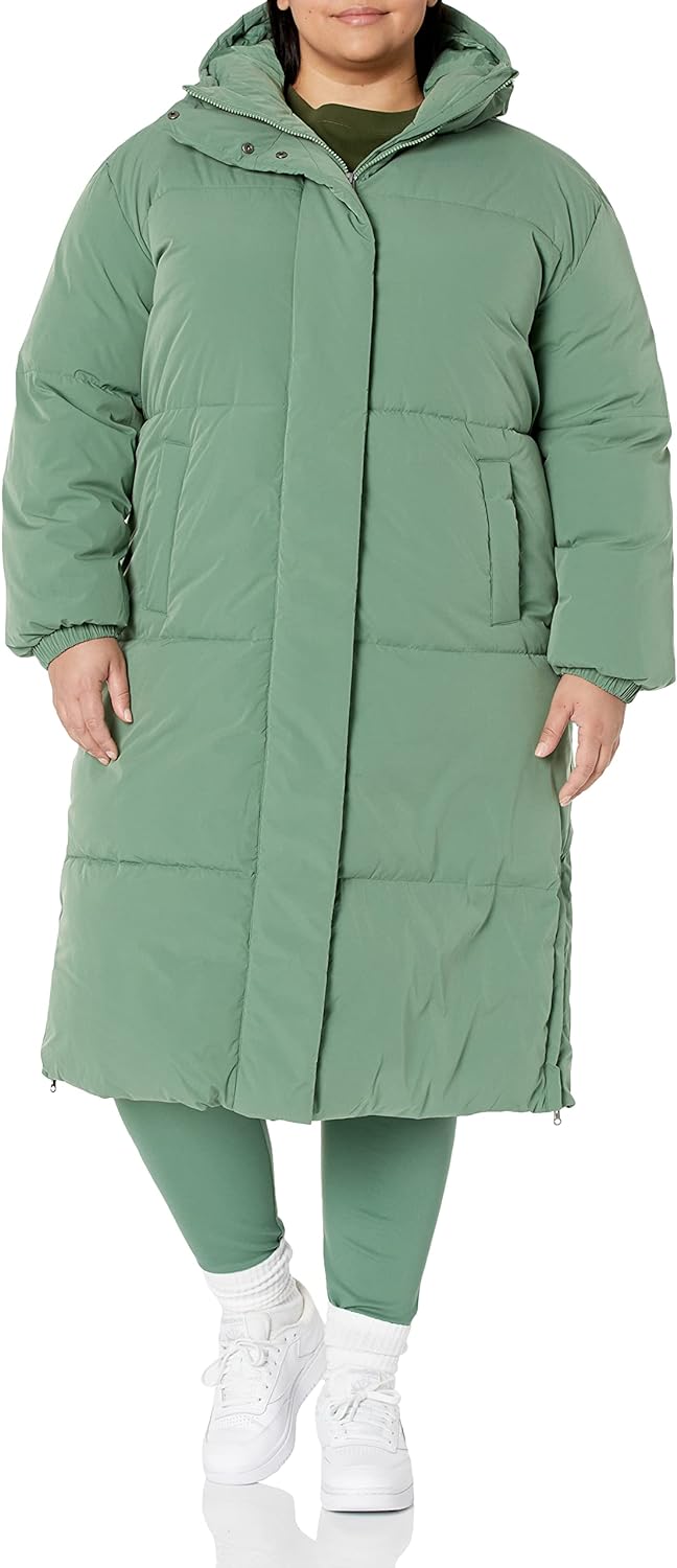 Women's Oversized Long Puffer Jacket (Available in Plus Size)