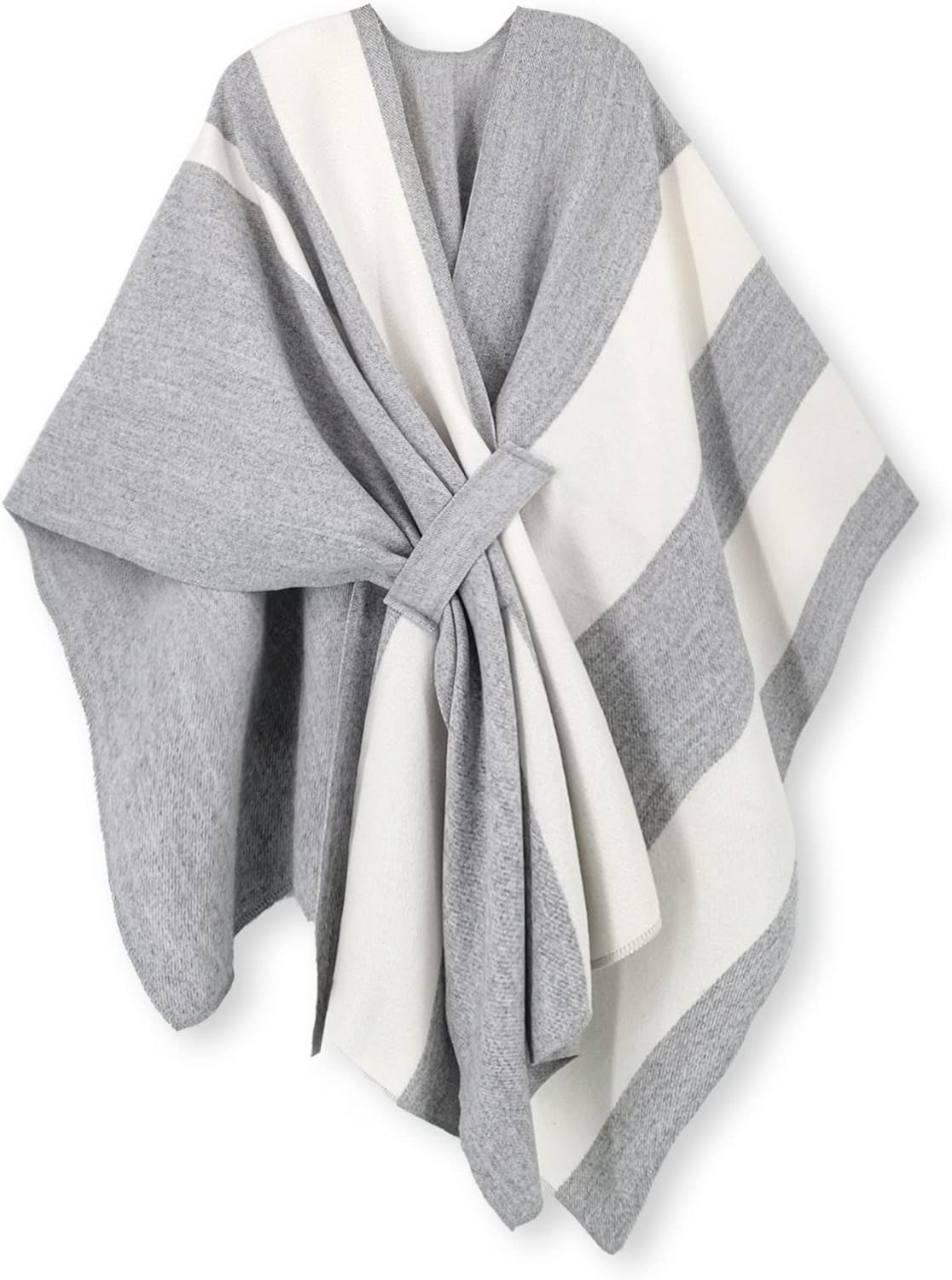 Women's Shawl Wrap Poncho Ruana Cape Open Front Cardigan Shawls for Fall Winter