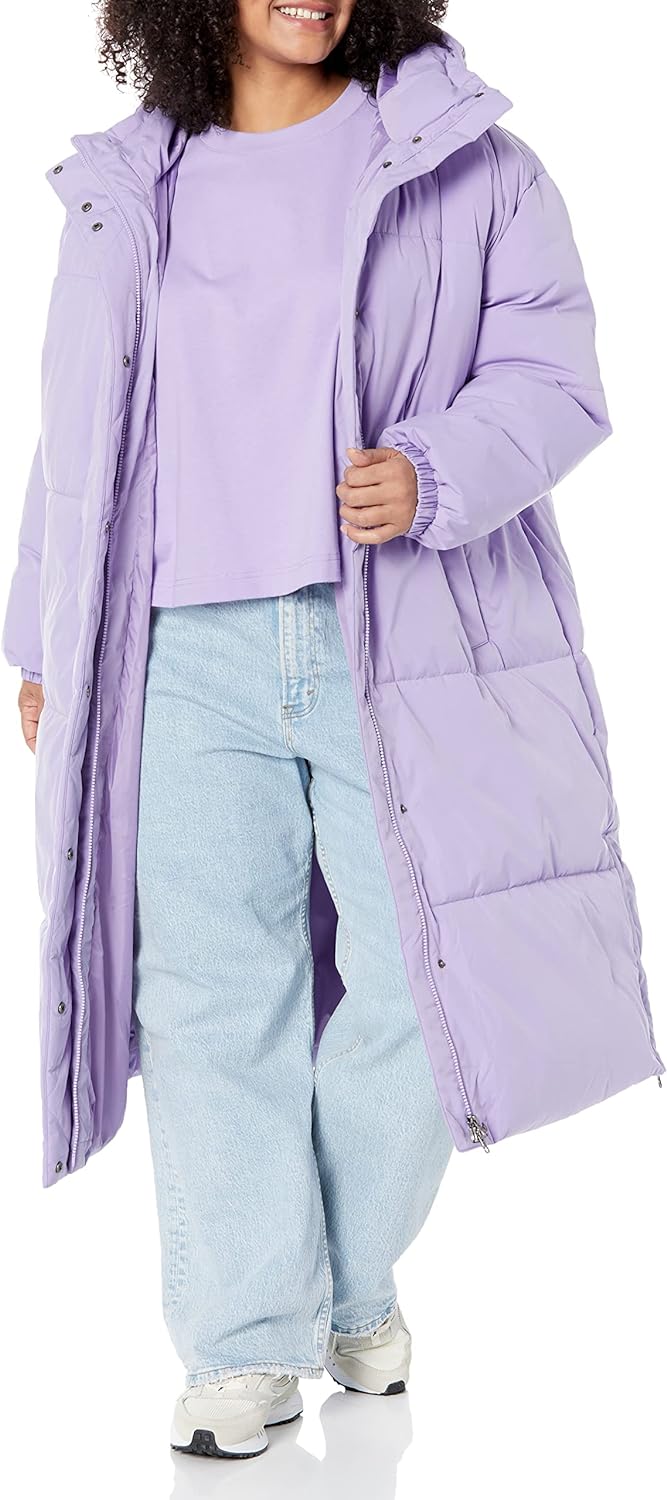 Women's Oversized Long Puffer Jacket (Available in Plus Size)