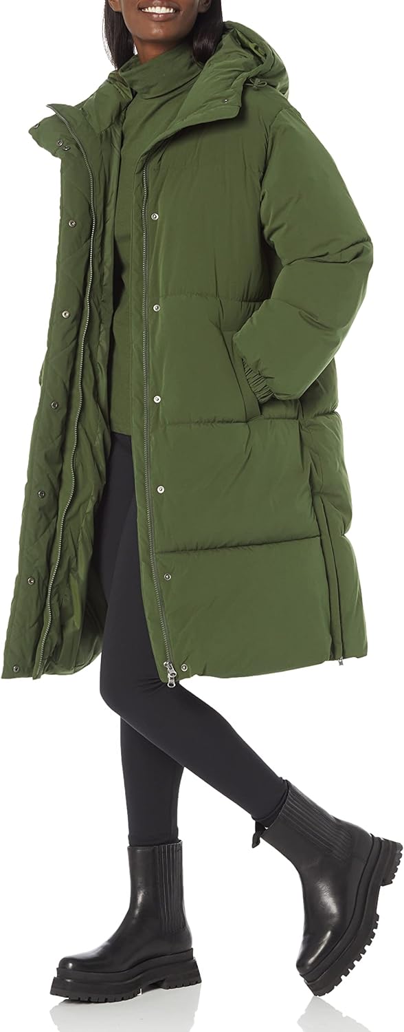 Women's Oversized Long Puffer Jacket (Available in Plus Size)