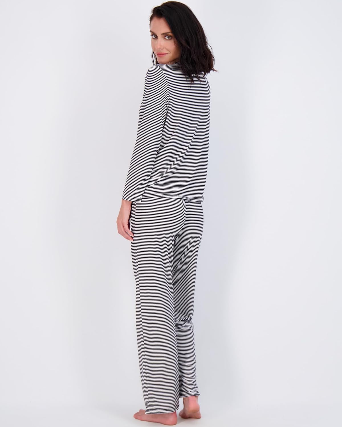 2 Pack: Women’s Pajama Set Super-Soft Short & Long Sleeve Top With Pants (Available In Plus Size)