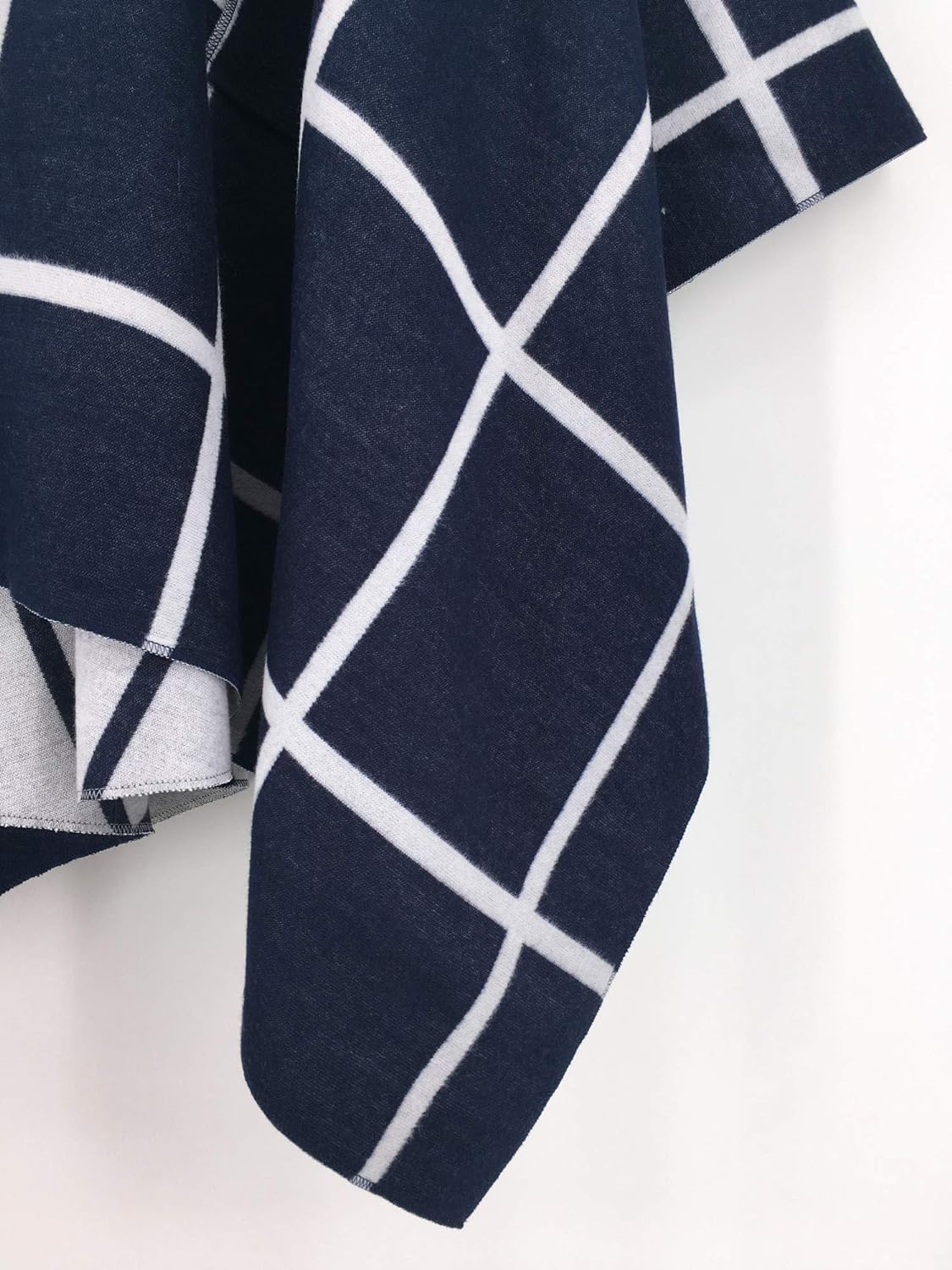 Women's Shawl Wrap Poncho Ruana Cape Open Front Cardigan Shawls for Fall Winter