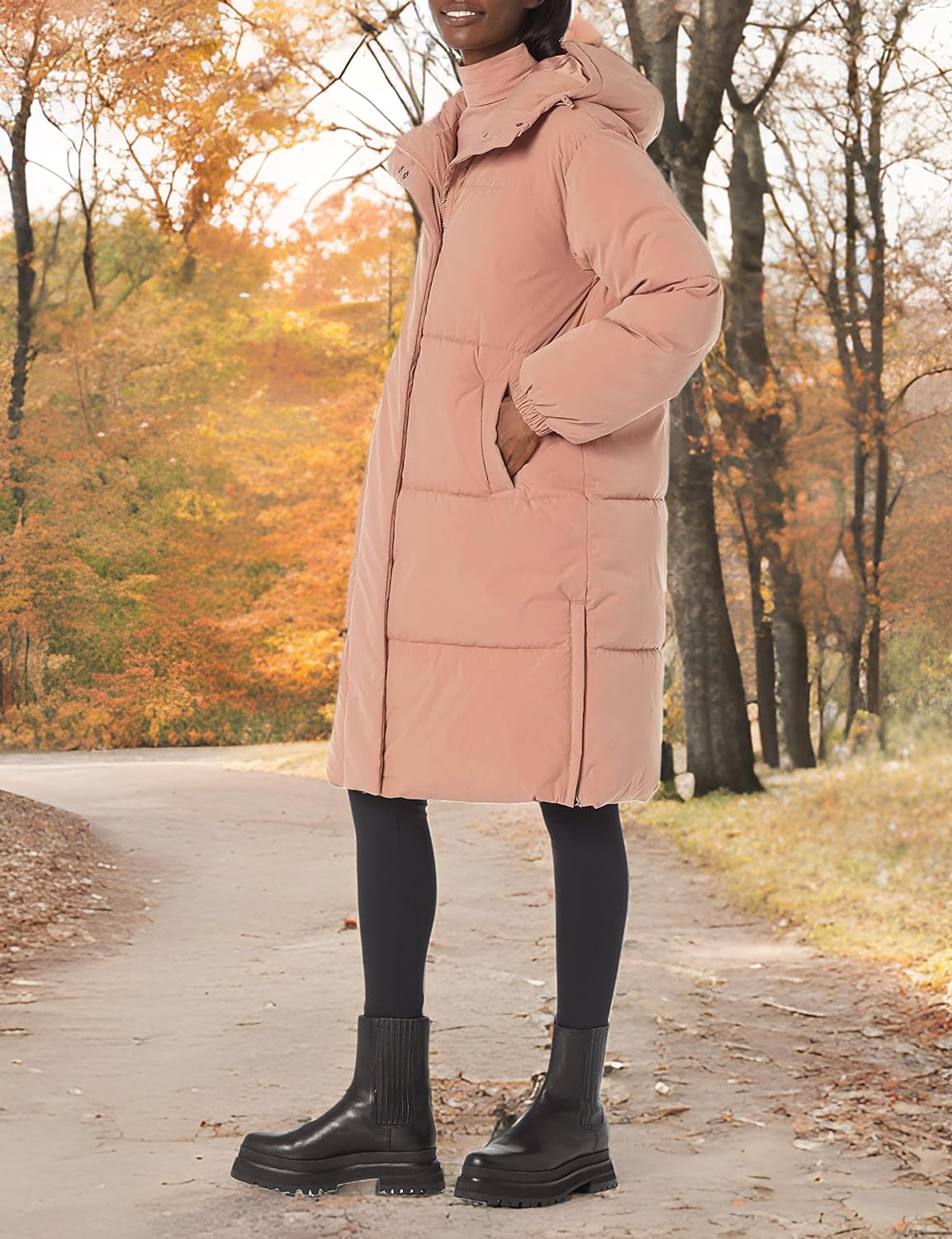 Women's Oversized Long Puffer Jacket (Available in Plus Size)