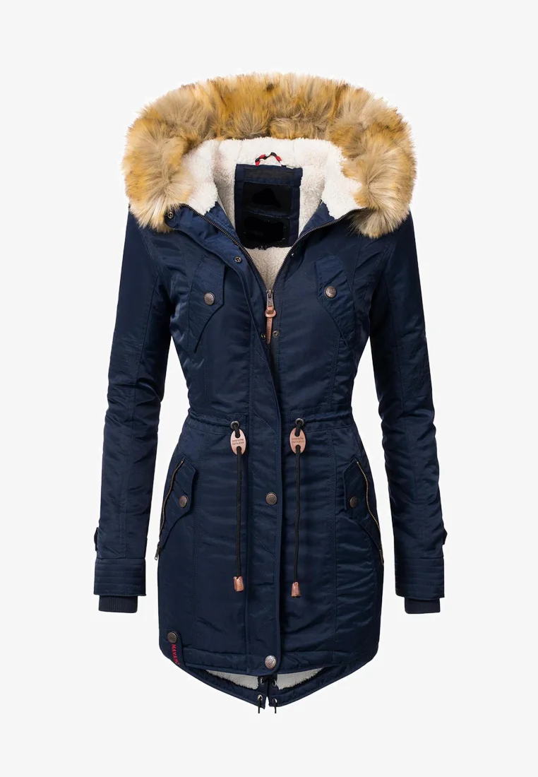 Women's padded parka coat Pink