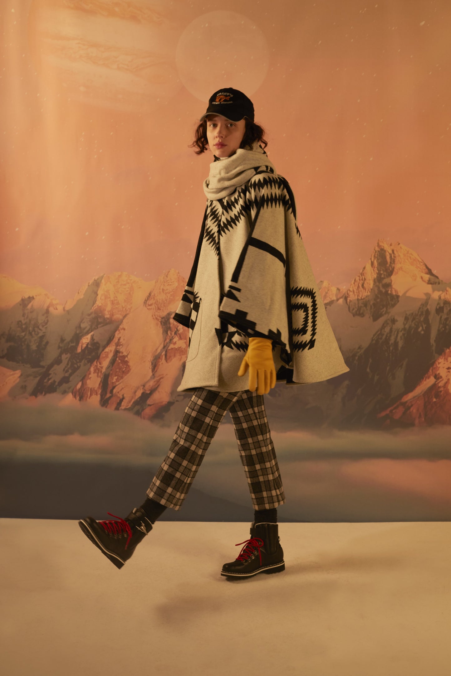 Los Ojos Mid-Length Cloak