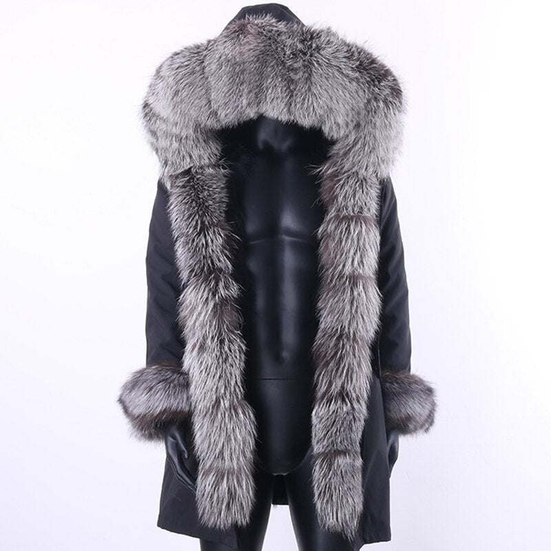 Fox Genuine Fur Parka