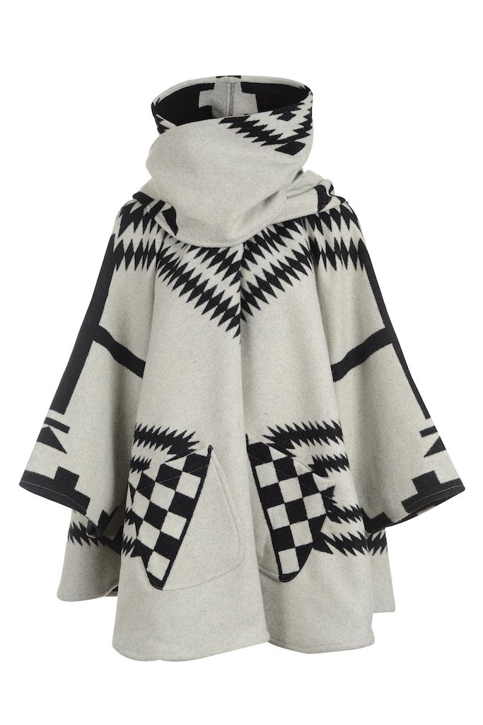 Los Ojos Mid-Length Cloak