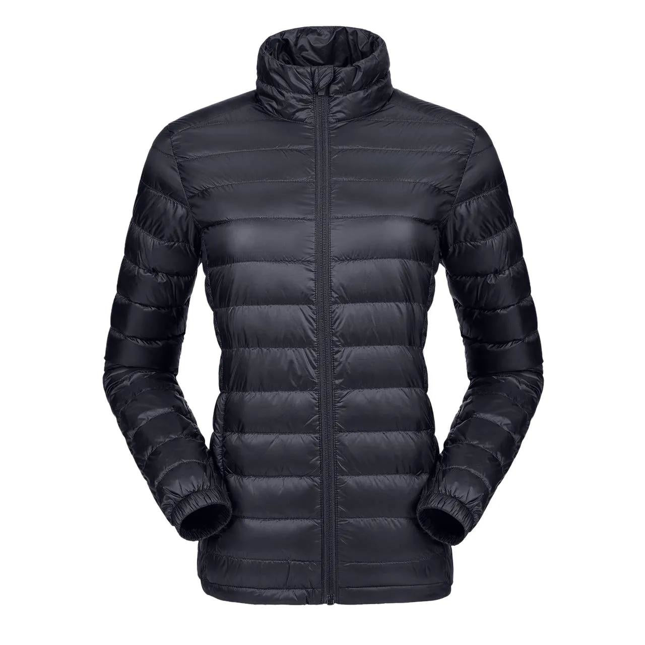 Ladies short down jacket...