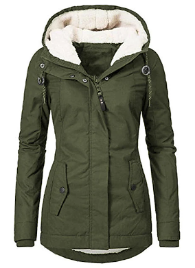 Women's Long Coat Windproof and Warm 3-in-1