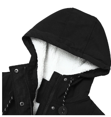 Women's Long Coat Windproof and Warm 3-in-1