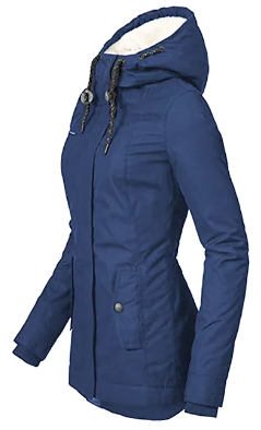 Women's Long Coat Windproof and Warm 3-in-1