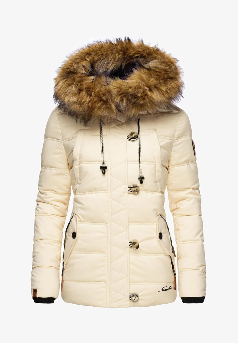 Women's windproof padded jacket Orange