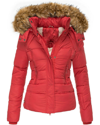 Women's winter short coat to keep warm