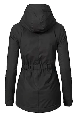 Women's Long Coat Windproof and Warm 3-in-1