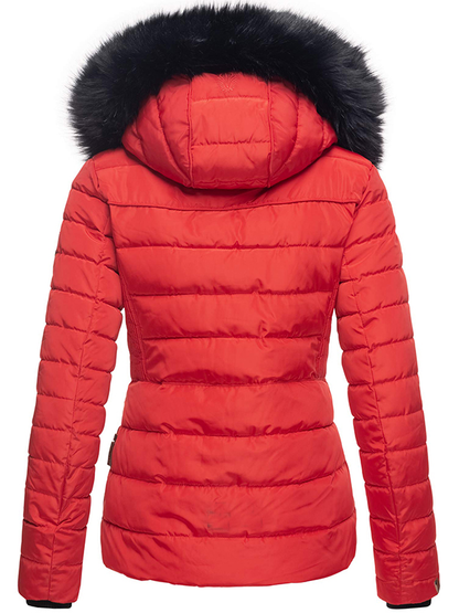 Ladies winter short parka coat