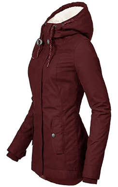 Women's Long Coat Windproof and Warm 3-in-1