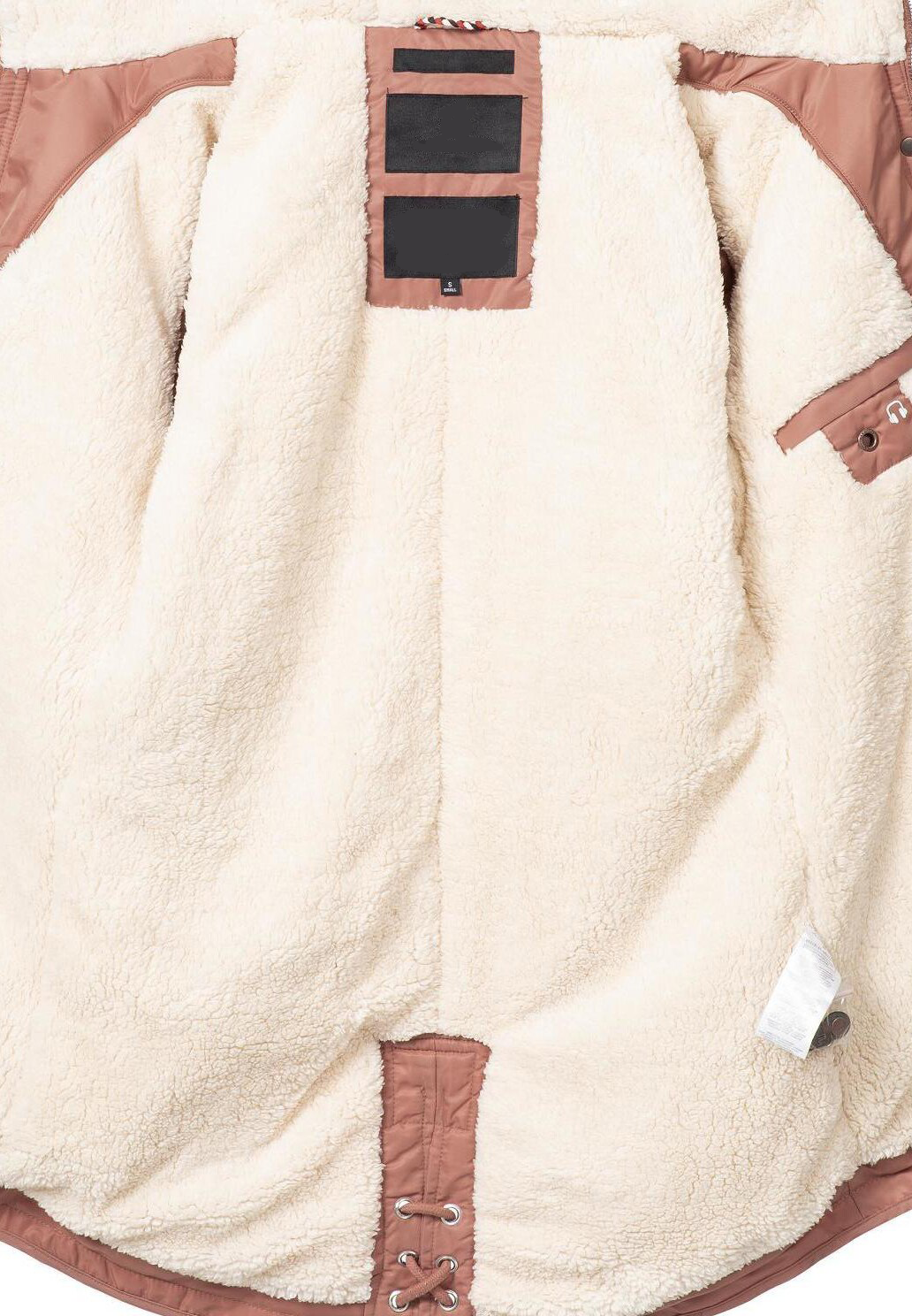 Women's padded parka coat Pink