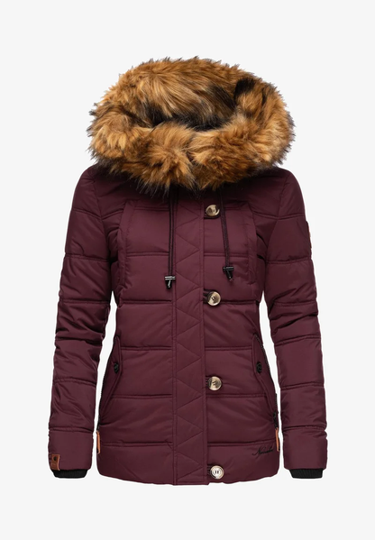 Women's windproof padded jacket Orange