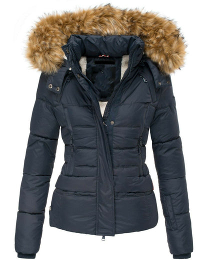 Women's winter short coat to keep warm