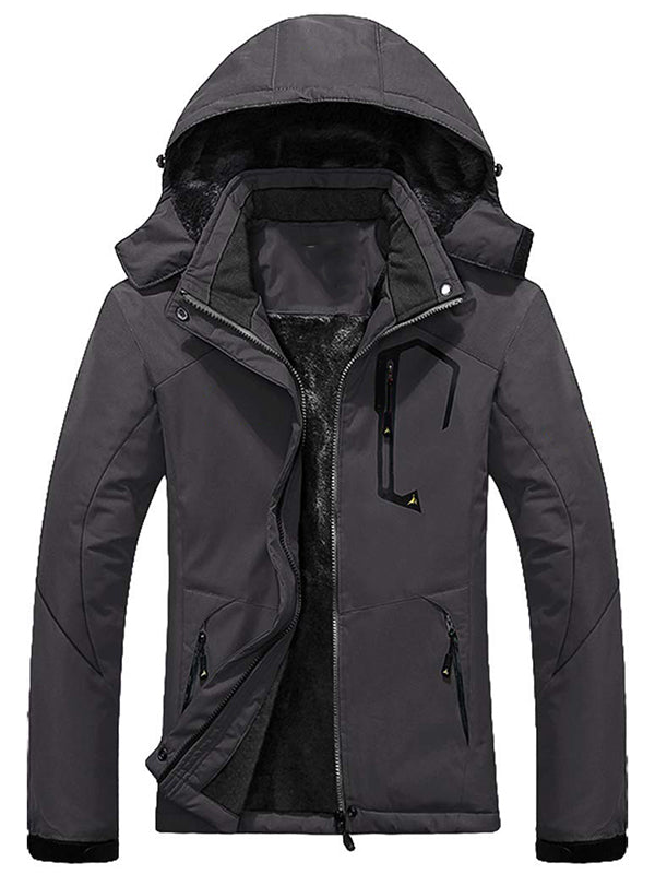 Women's waterproof winter warm ski jacket