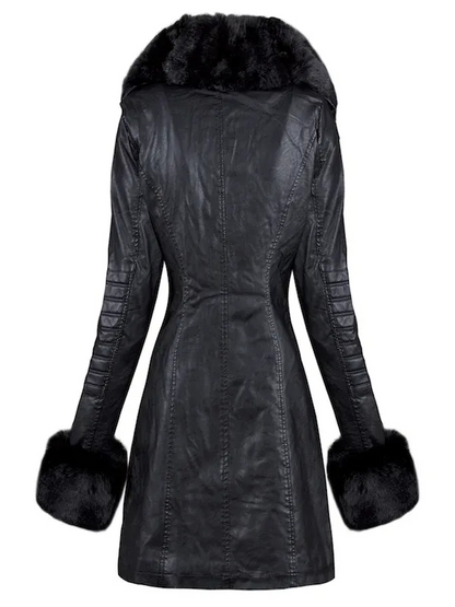 LEATHER JACKET TERRA black