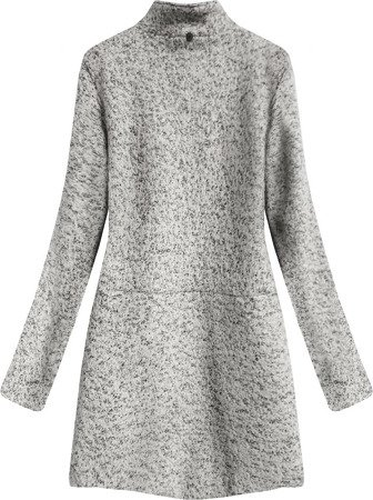 Light gray ladies short coat