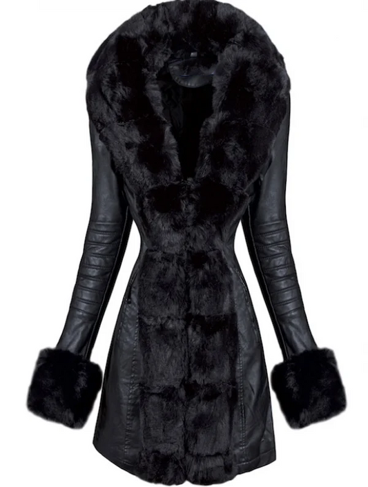 LEATHER JACKET TERRA black