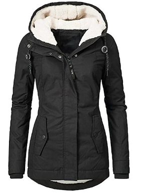 Women's Long Coat Windproof and Warm 3-in-1