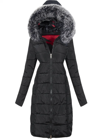 DOUBLE SIDED WINTER COAT SHARMAIN black