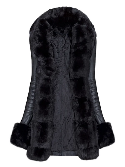 LEATHER JACKET TERRA black