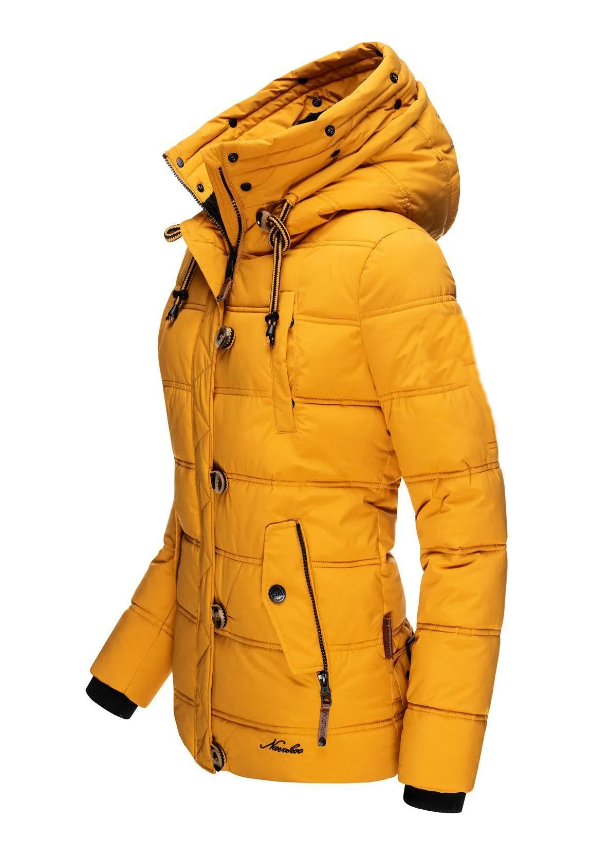 Women's windproof padded jacket Orange