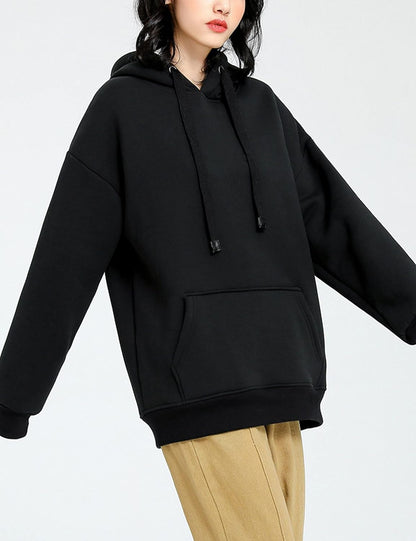 Women's Winter Hoodies Pullover Sherpa Fleece Warm Heavyweight Sweatshirt