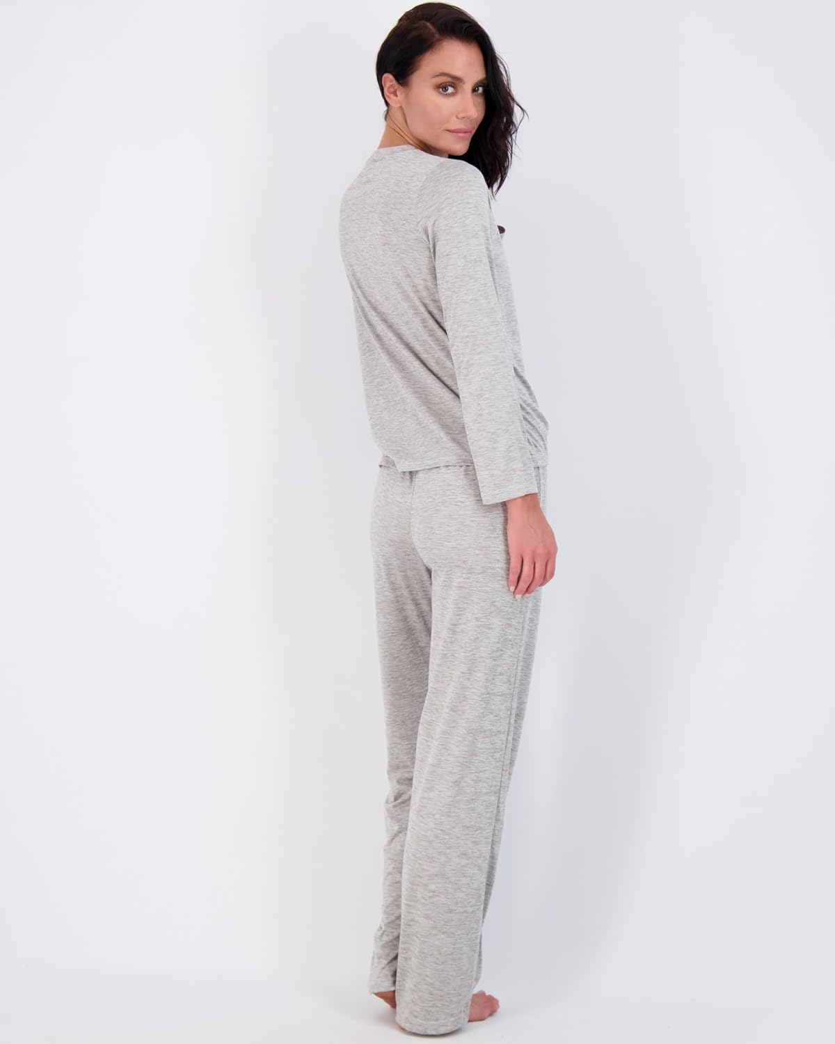 2 Pack: Women’s Pajama Set Super-Soft Short & Long Sleeve Top With Pants (Available In Plus Size)