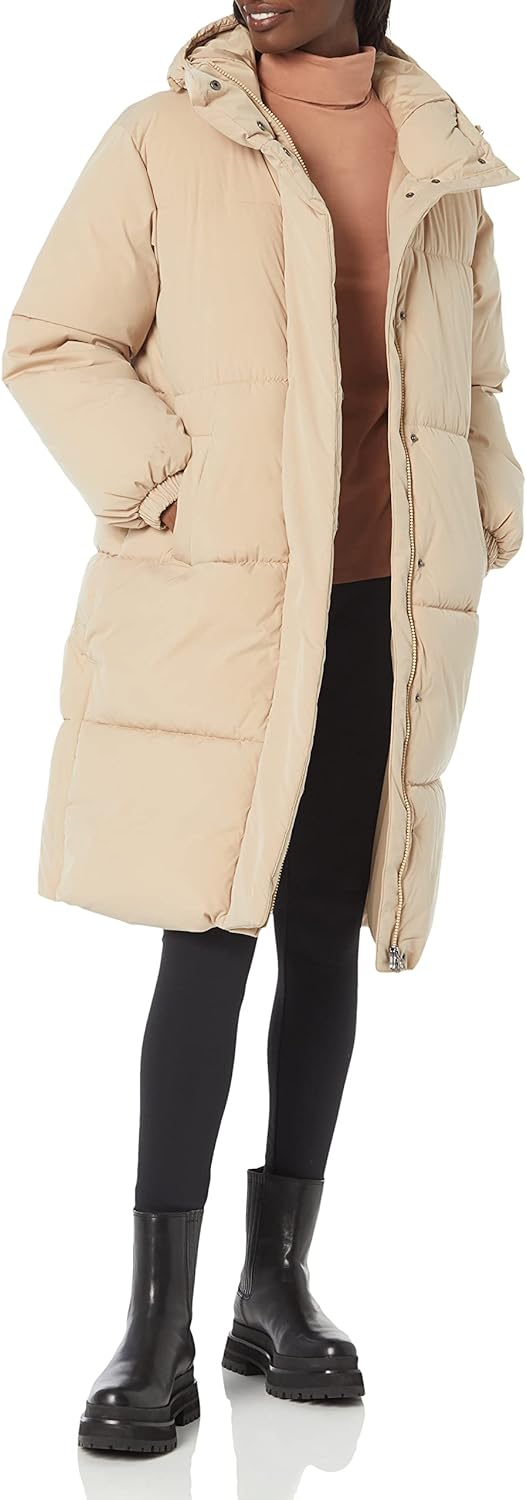 Women's Oversized Long Puffer Jacket (Available in Plus Size)