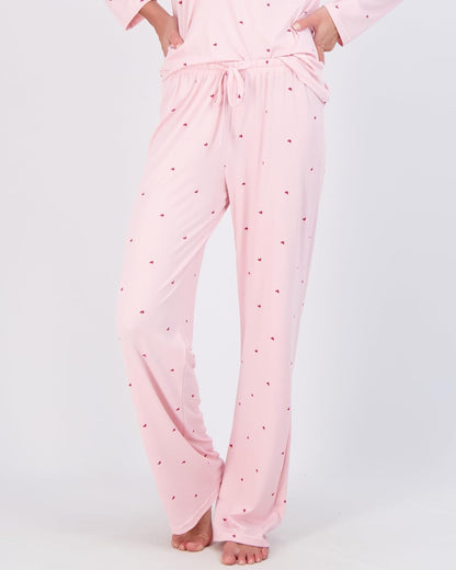 2 Pack: Women’s Pajama Set Super-Soft Short & Long Sleeve Top With Pants (Available In Plus Size)