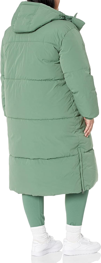 Women's Oversized Long Puffer Jacket (Available in Plus Size)