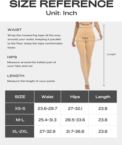 Fleece Lined Winter Warm Leggings for Women Thick Thermal Velvet Tights